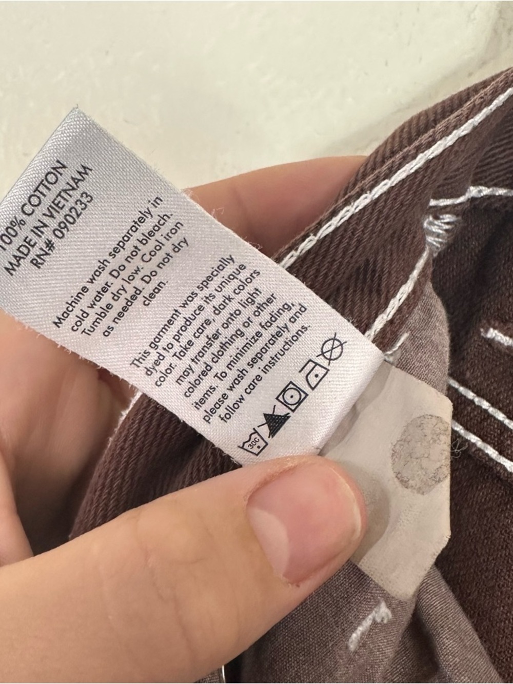 Pacsun Brown Dad Jeans Straight Leg Size 25 - Picture 6 of 9